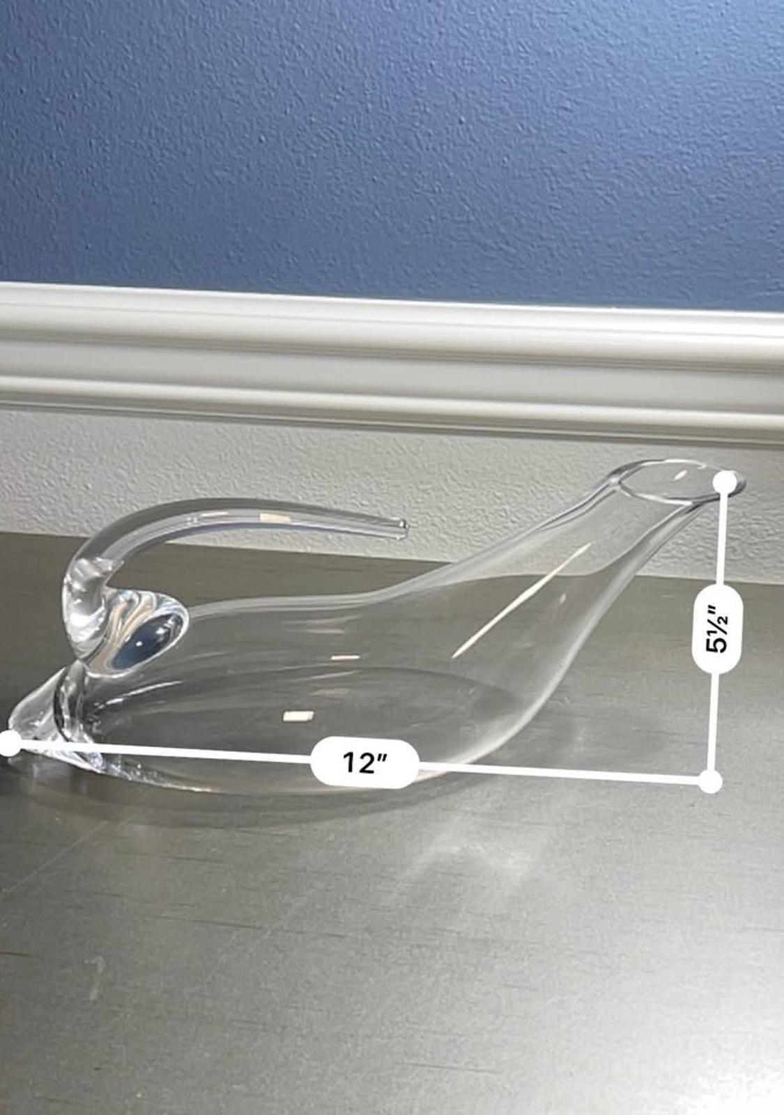 Riedel Signed Crystal Duck Decanter - Hand-Blown Austrian Wine Carafe