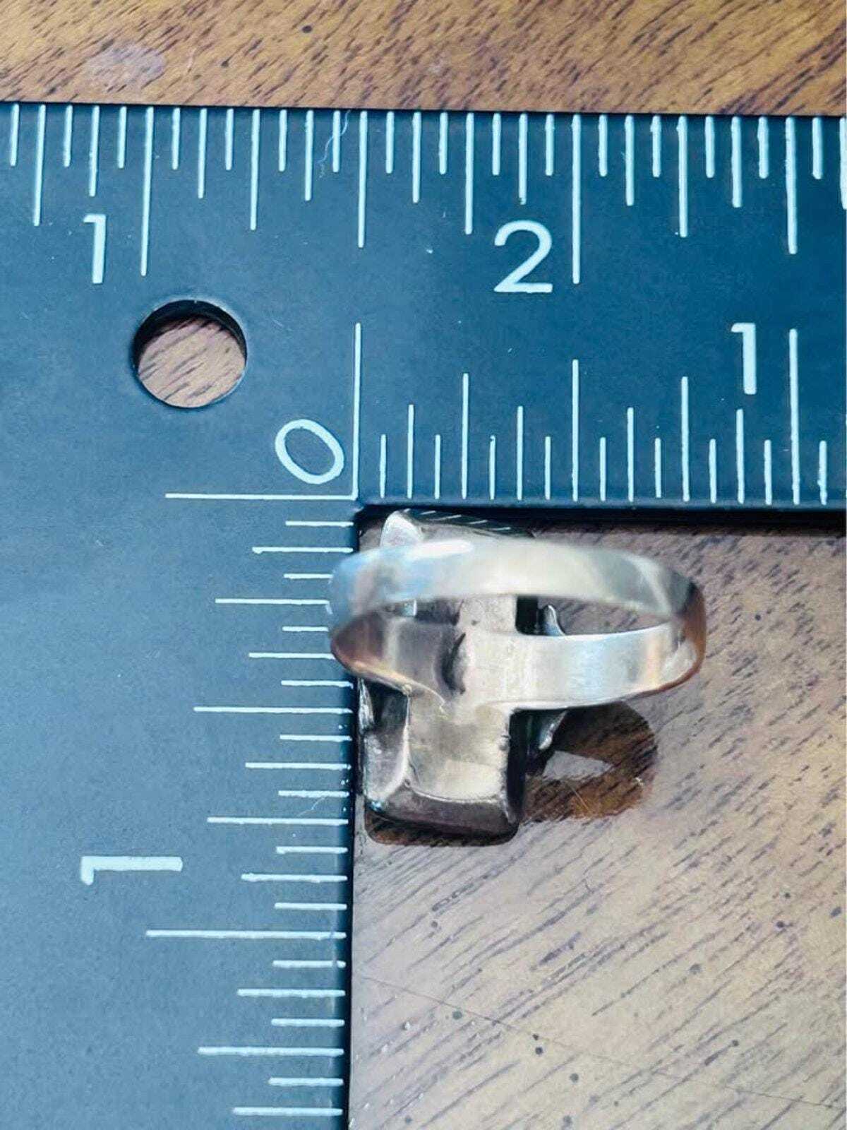 Antique 10K Gold Art Deco Hardstone Cameo Ring Carved Maiden Size 8