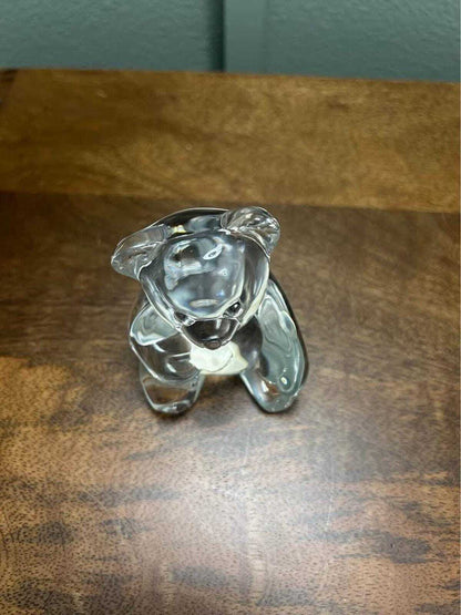 Vintage Jonal Crystal Teddy Bear Figurine – 24% Lead Crystal, West Germany