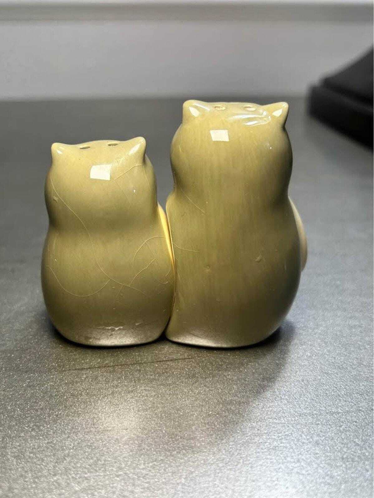 Vintage Ganz "Nestled Owls" Salt & Pepper Set