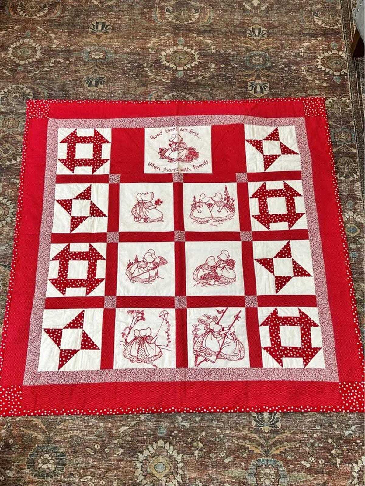Dee Barnett Hand-Embroidered Quilt (2011)