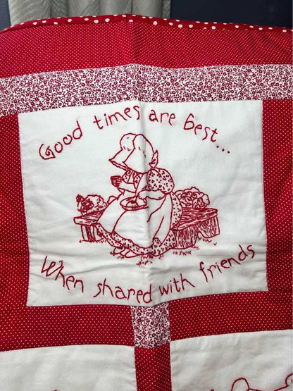 Dee Barnett Hand-Embroidered Quilt (2011)