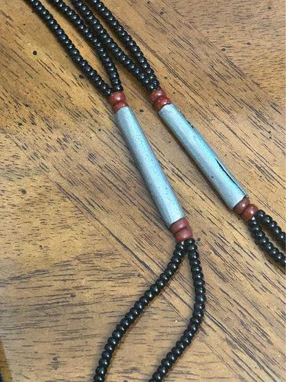 Vintage Large Tuareg Cross of Agadez Pendant Necklace Tribal Amulet