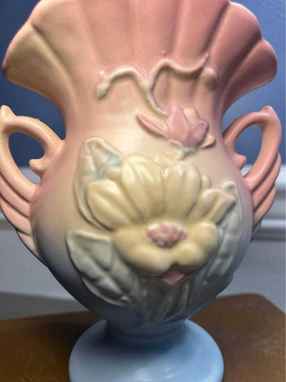 Hull Pottery Magnolia Matte Vase 12-5.25