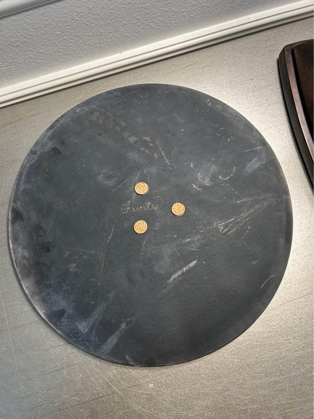 Fuentes Signed Studio Pottery Raku "Koi Balance" Platter