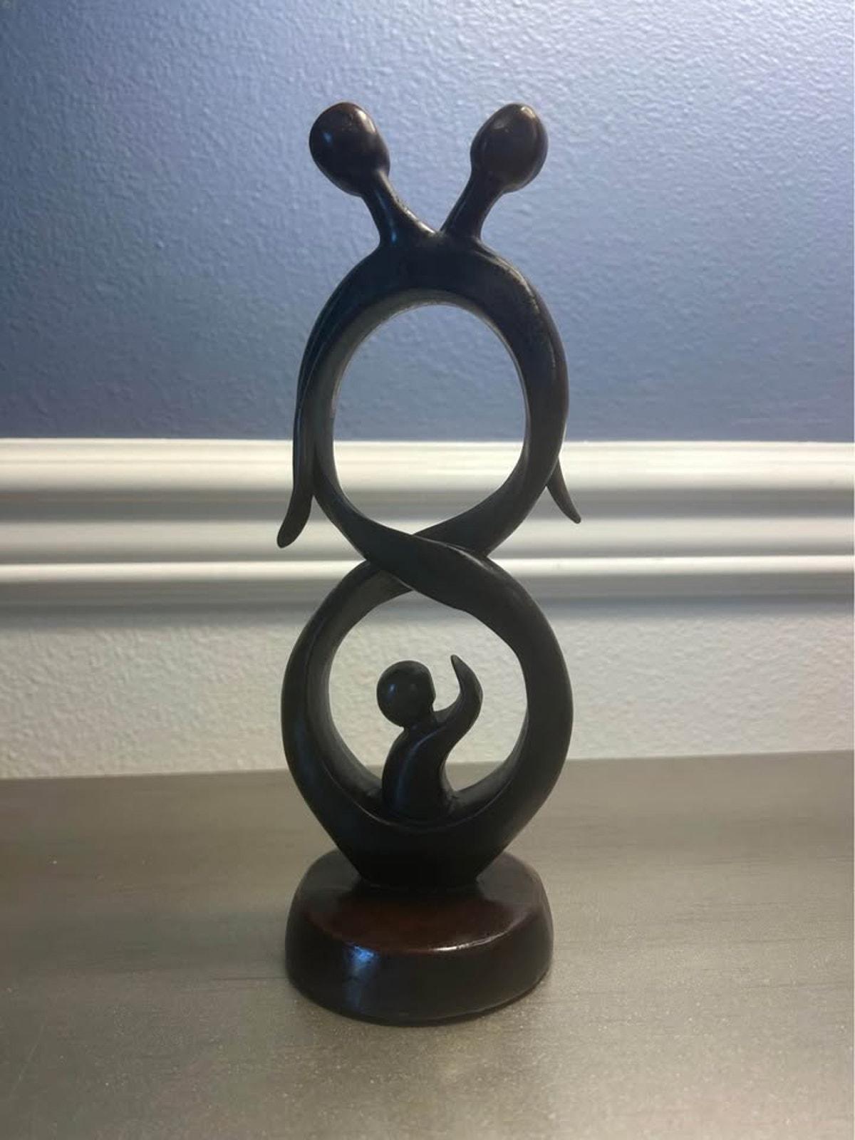 Hoselton Studios Family Figurine - Stylized Parents and Child