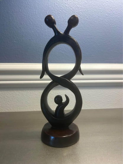 Hoselton Studios Family Figurine - Stylized Parents and Child