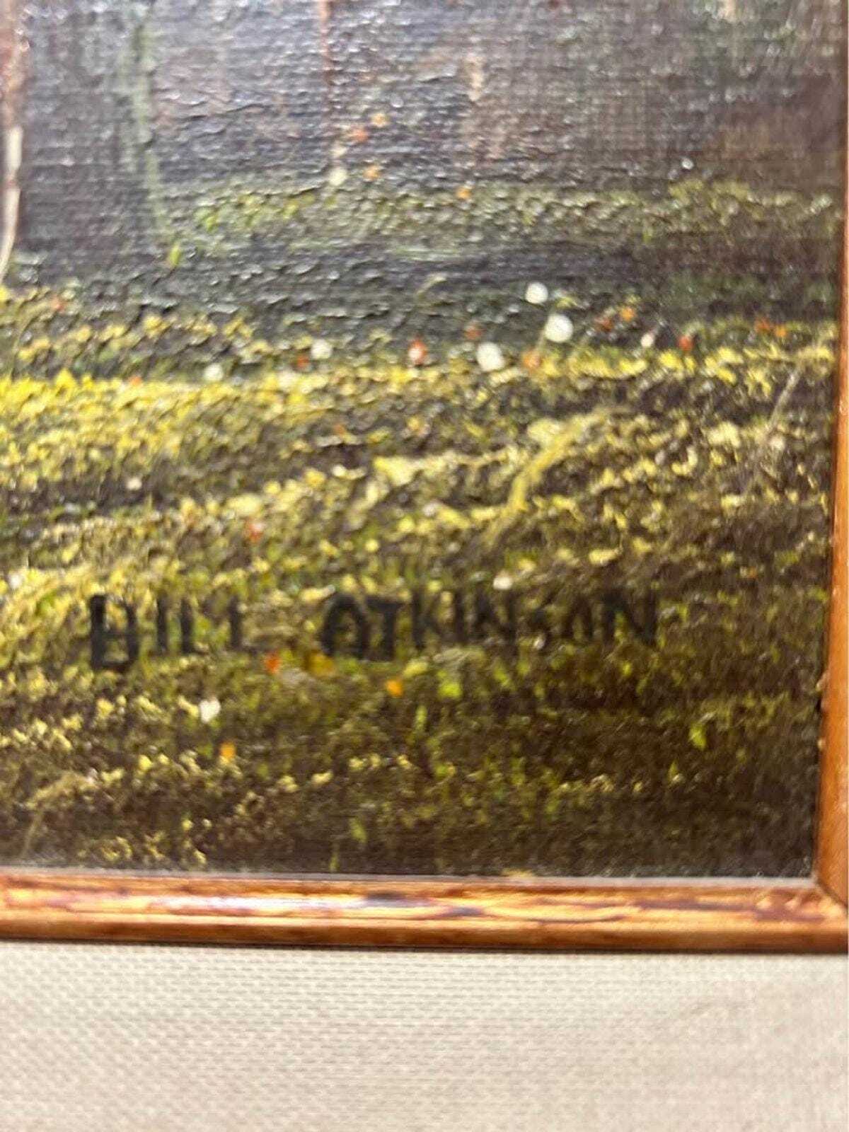 Bill Atkinson Original Landscape Oil Painting