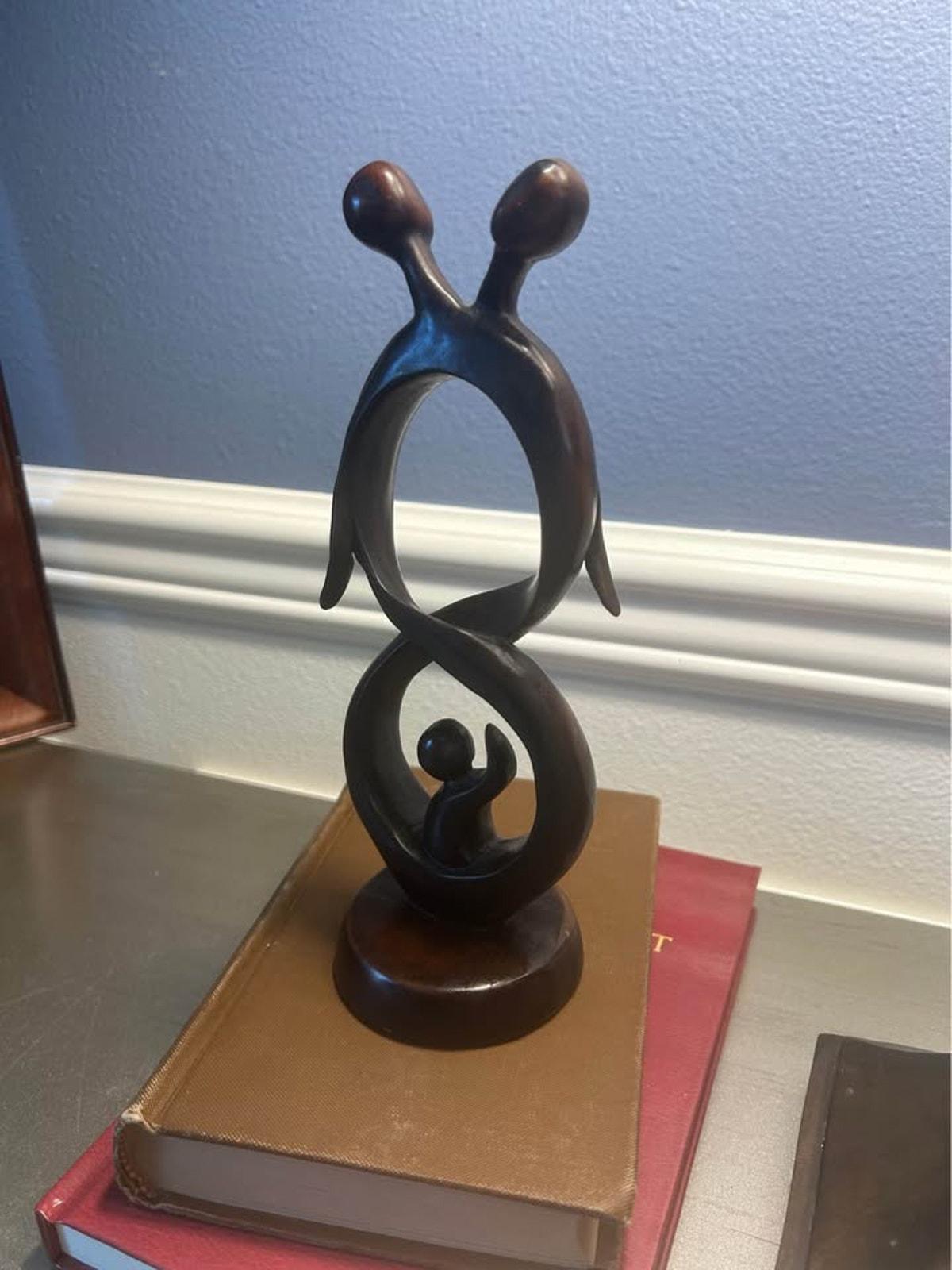 Hoselton Studios Family Figurine - Stylized Parents and Child