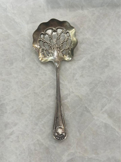 Antique Gorham Sterling Silver Pierced Bon Bon Spoon