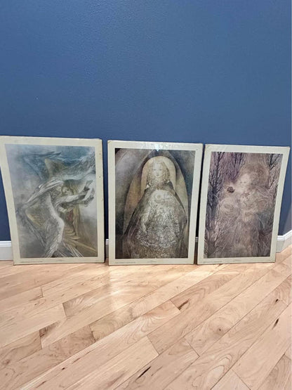 1970s Sulamith Wülfing Print Set | Former Seattle Library Collection | Ready to Fram