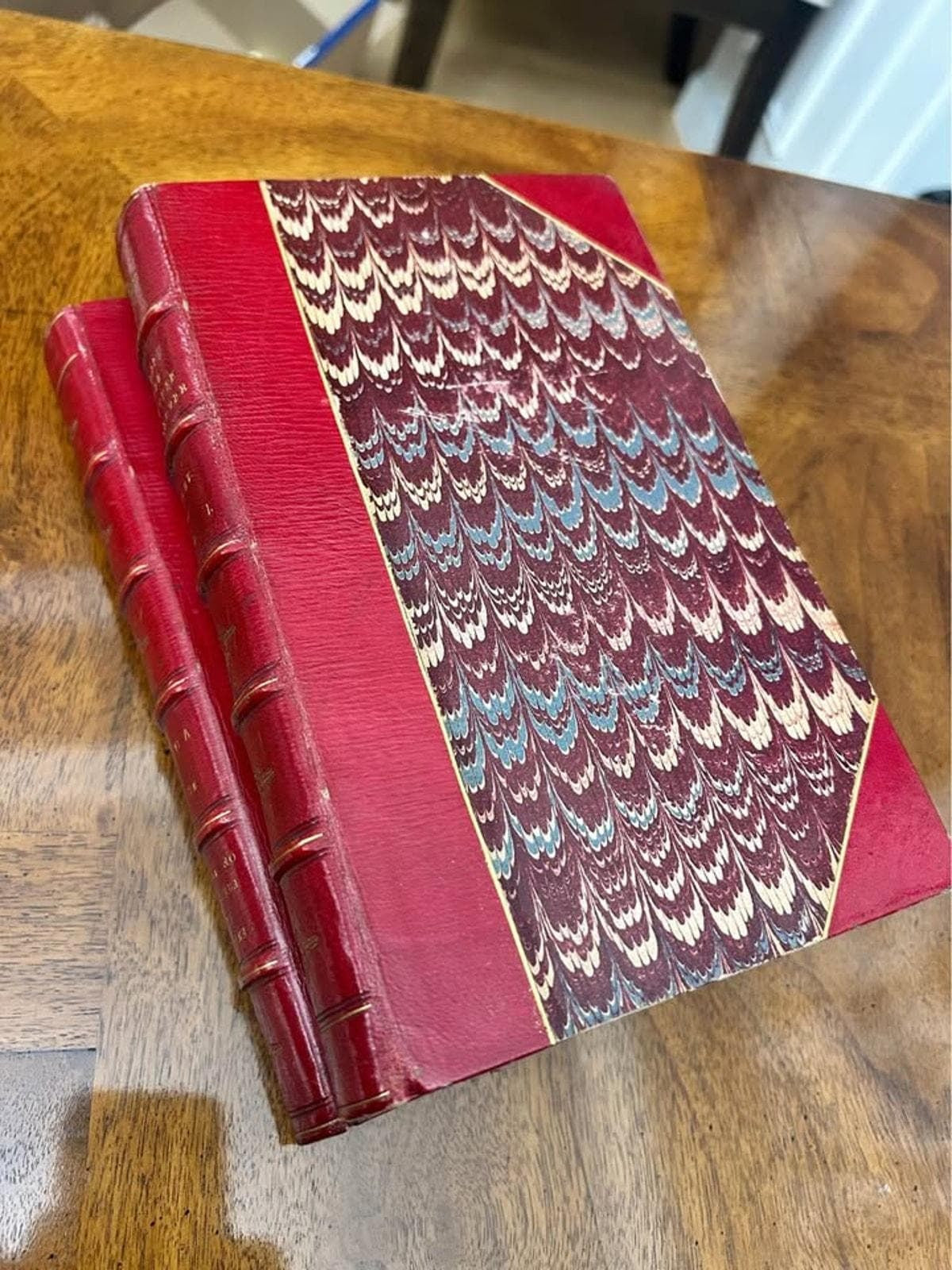Antique 1848 2nd Edition England Under the House of Hanover, Thomas Wright 2 Vol Book Set