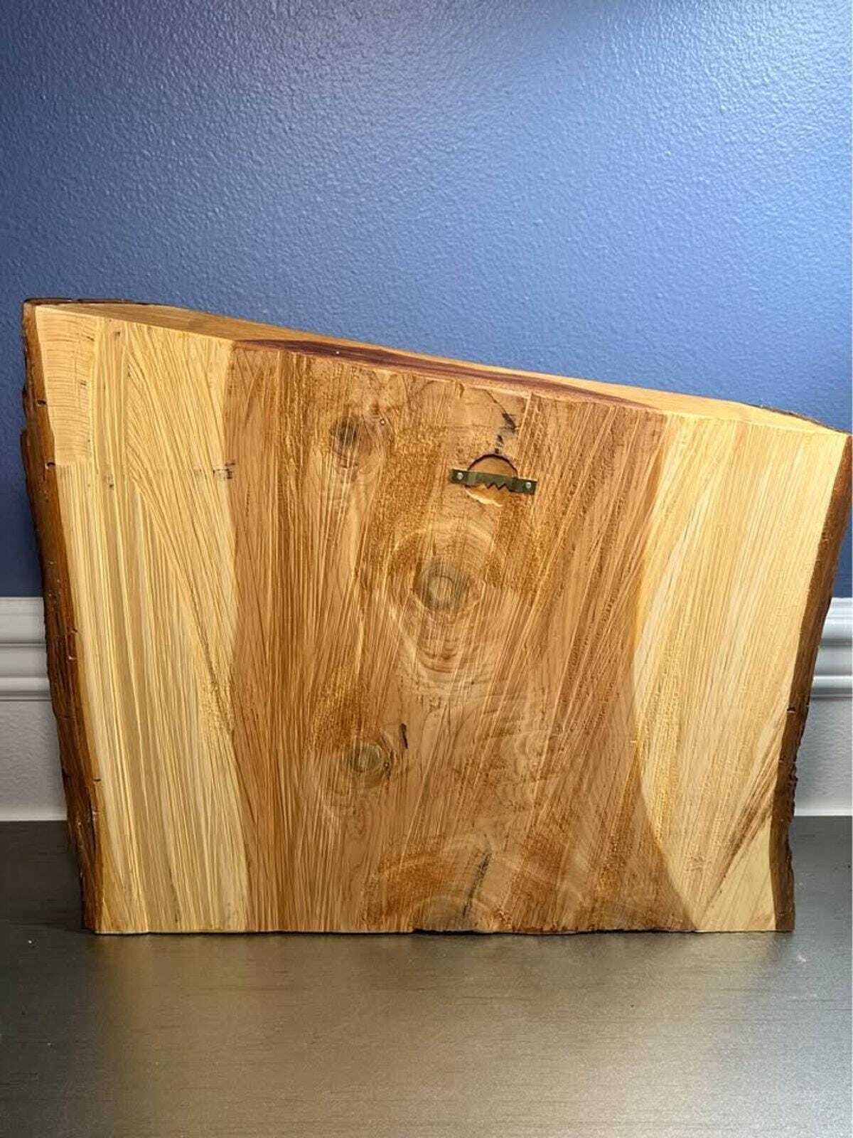Sue Cockrell Signed Relief Carved Elk Wood Wall Art