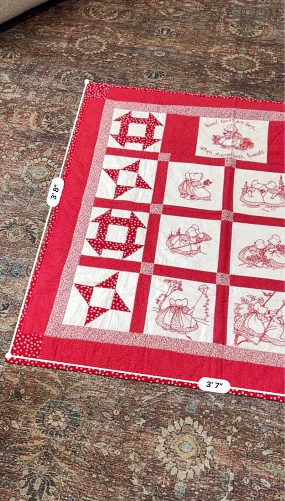 Dee Barnett Hand-Embroidered Quilt (2011)