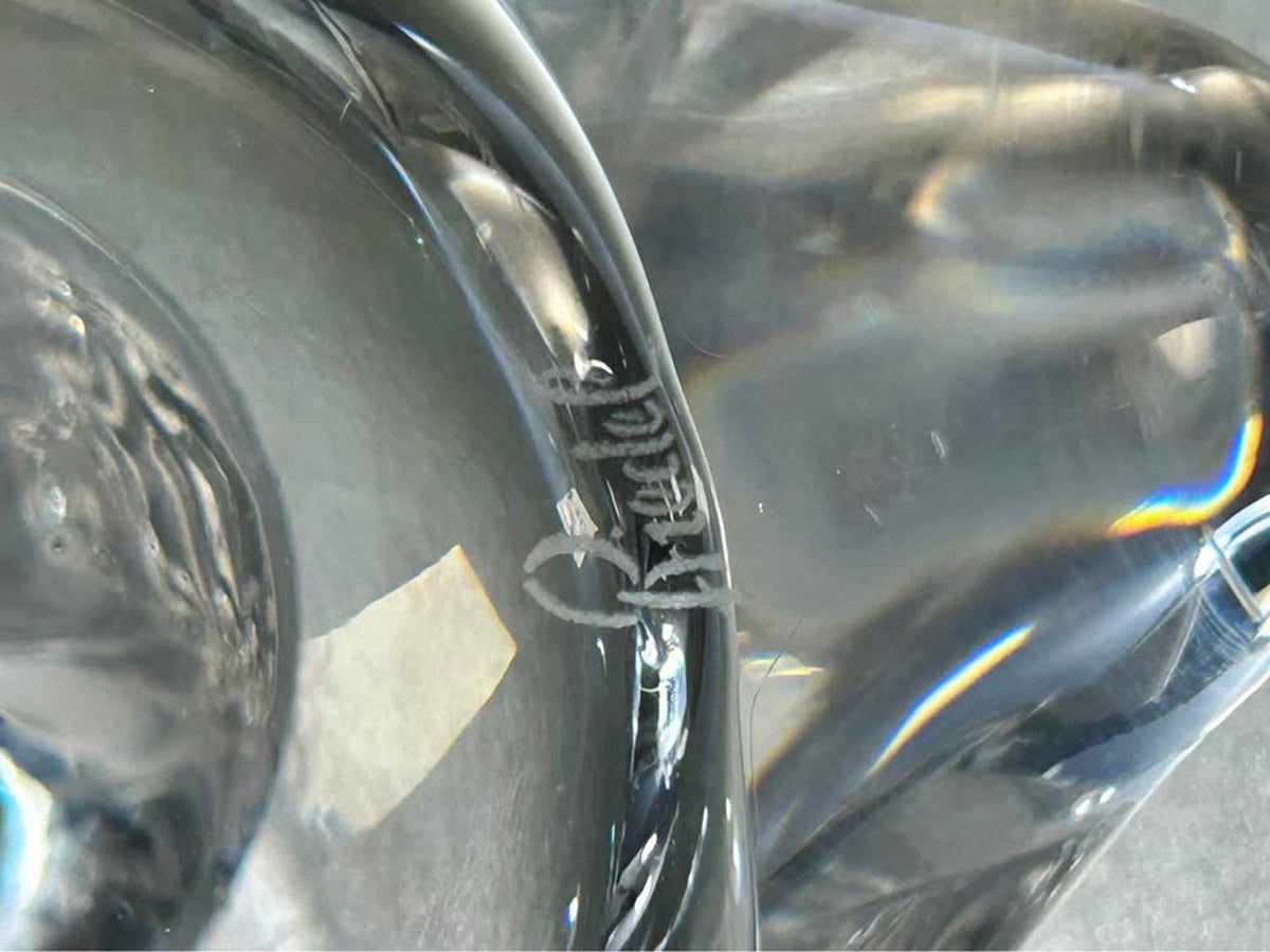 Riedel Signed Crystal Duck Decanter - Hand-Blown Austrian Wine Carafe