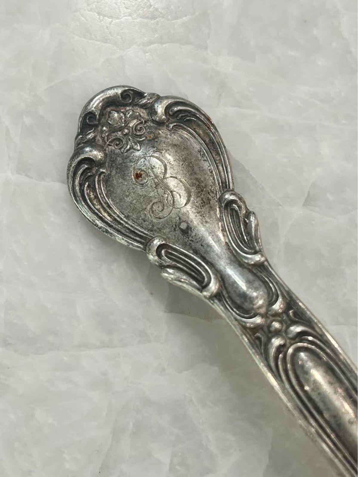 Antique Gorham Sterling Silver Chantilly Cream Ladle Pat 1895