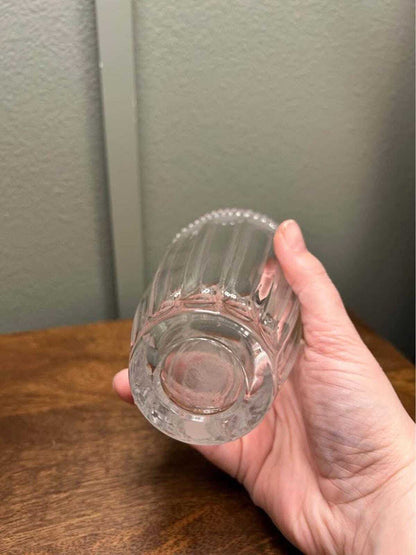 Evita Crystal "Merci Chérie" 24% Lead Crystal Bow Vase - Made in Germany