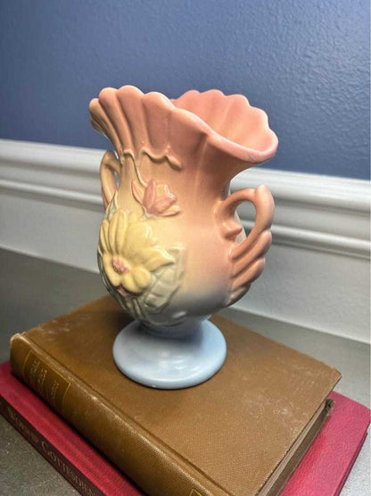 Hull Pottery Magnolia Matte Vase 12-5.25