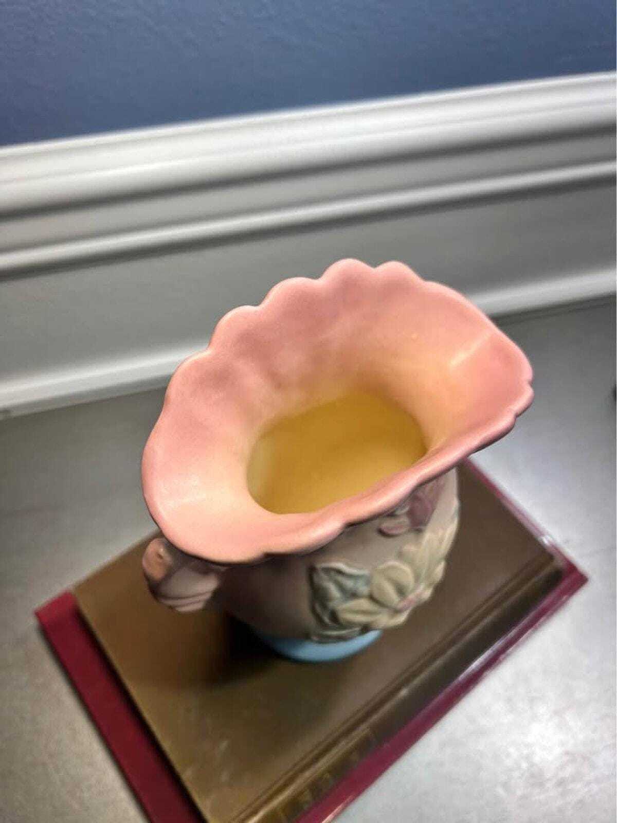 Hull Pottery Magnolia Matte Vase 12-5.25