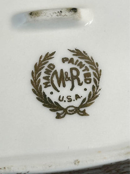 Vintage Marks & Rosenfeld Hand-Painted Classical Porcelain Box