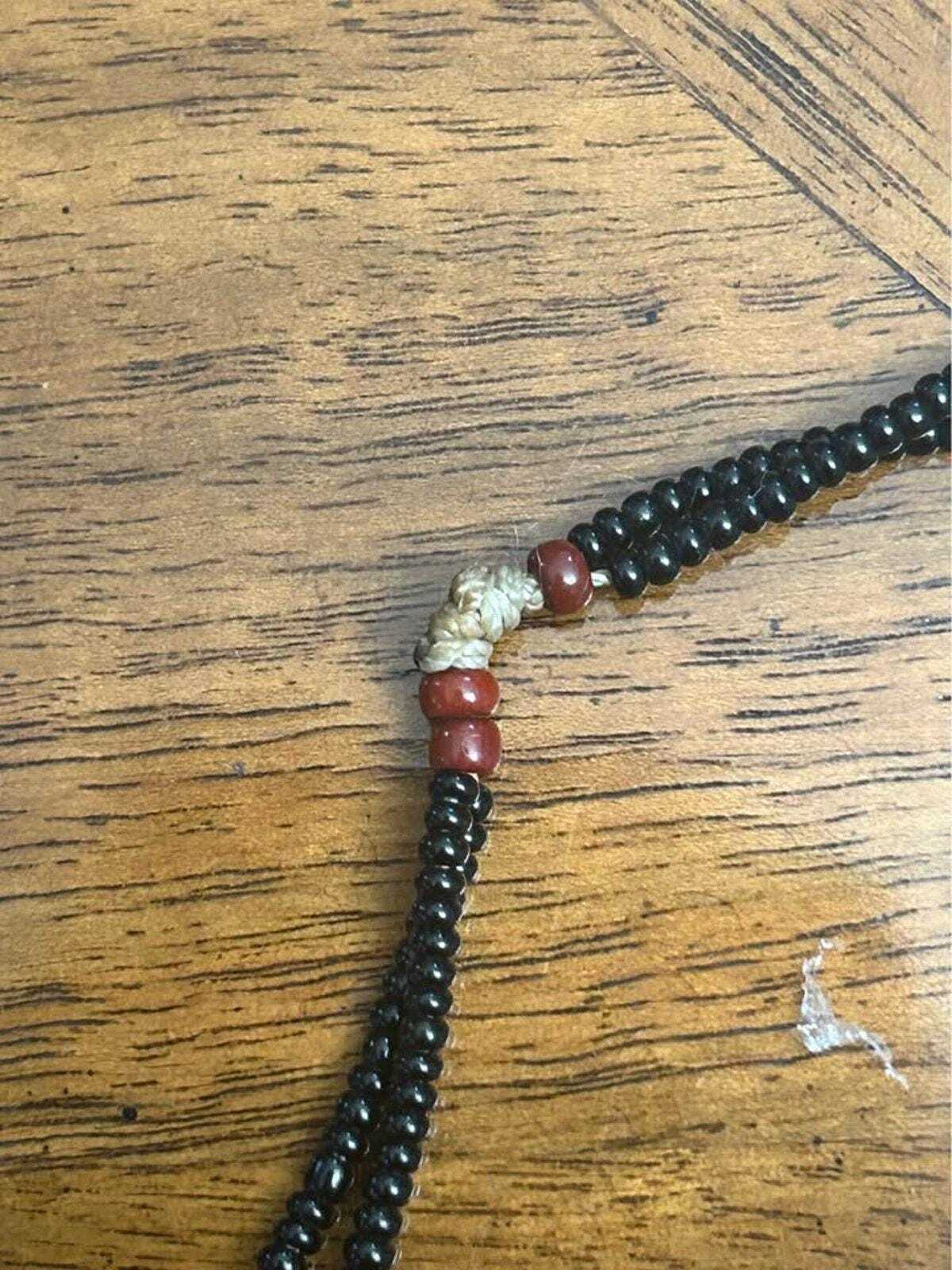 Vintage Large Tuareg Cross of Agadez Pendant Necklace Tribal Amulet