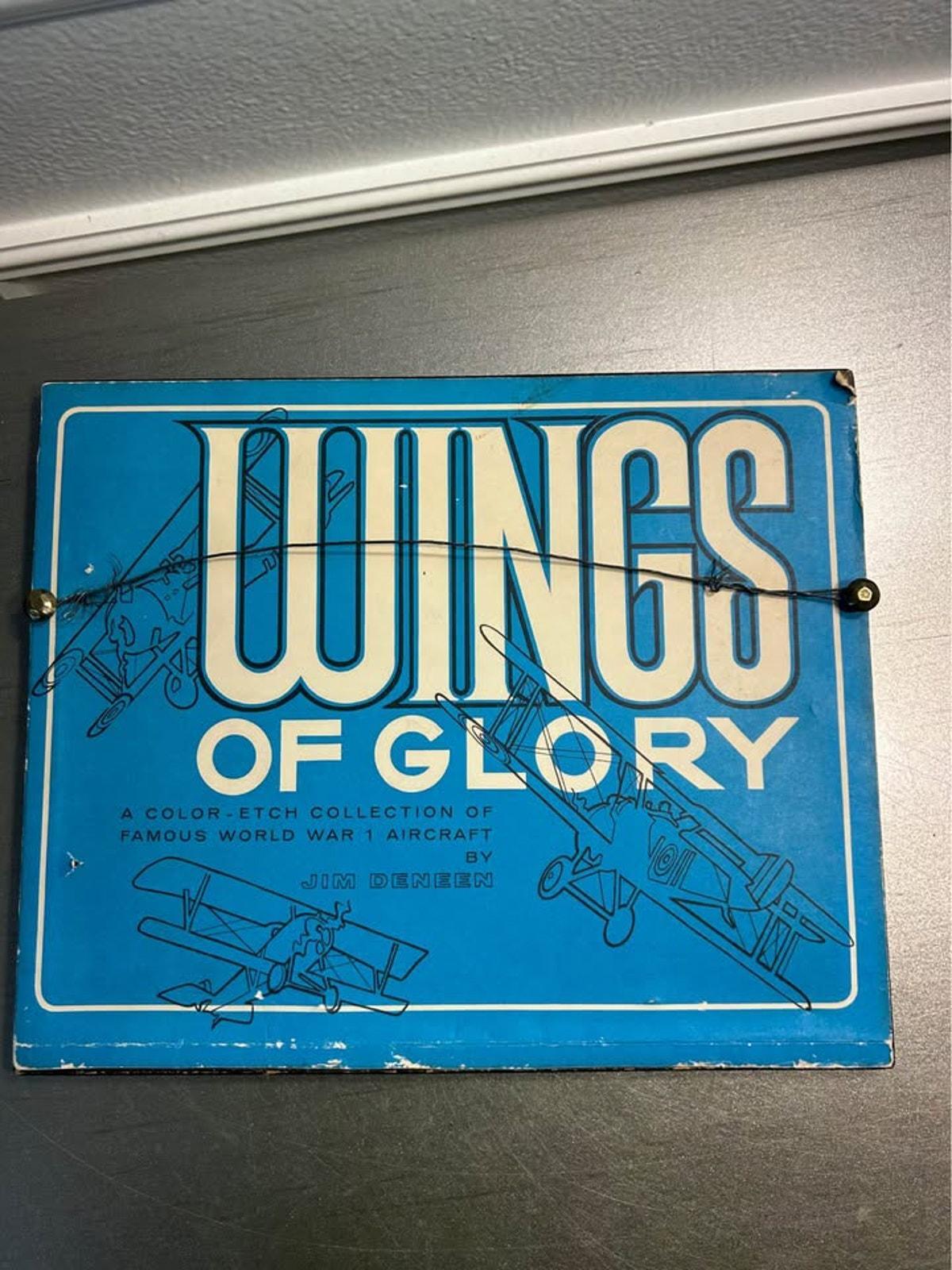 Jim Deneen Fokker DR-1 Red Baron WWI Color-Etch Print Wings of Glory
