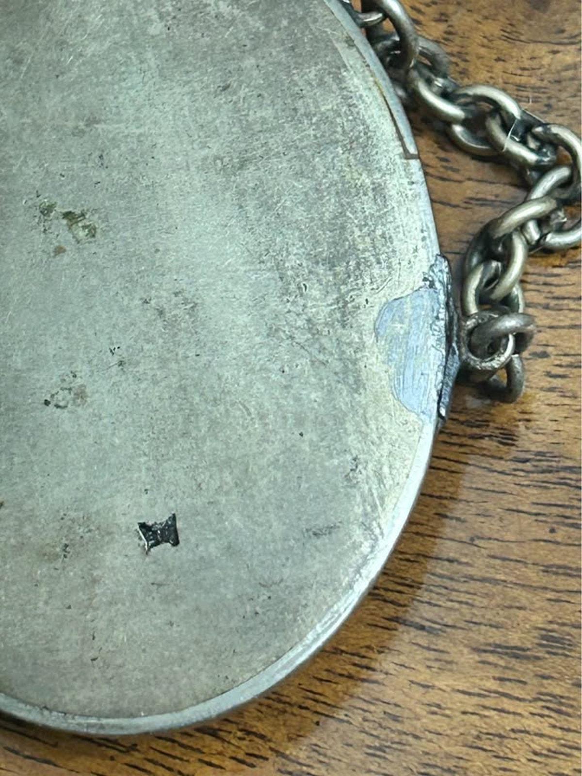 Antique Meiji Period Japanese Satsuma Dragon Belt Buckle
