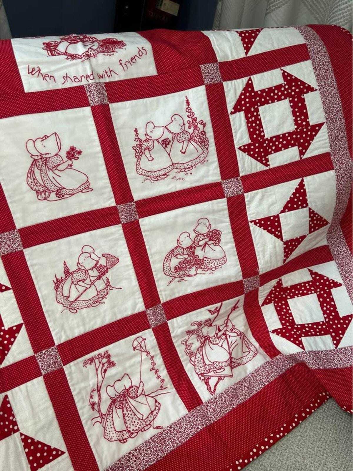Dee Barnett Hand-Embroidered Quilt (2011)