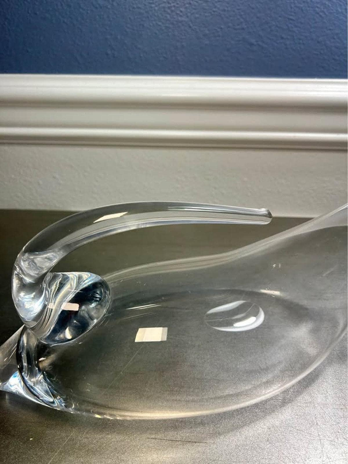 Riedel Signed Crystal Duck Decanter - Hand-Blown Austrian Wine Carafe