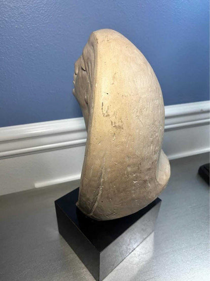 Austin Prod Inc. 1980 Female Face Sculpture - "Serenity" by Peter Feher
