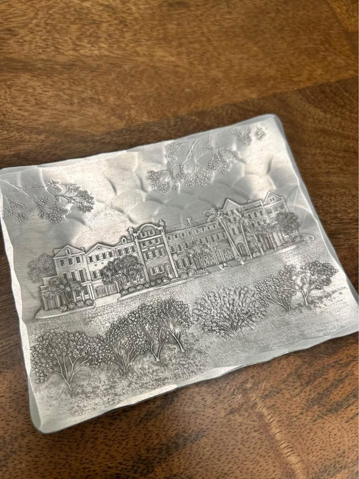 Wendell August Forge Hand-Hammered Charleston Waterfront Tray