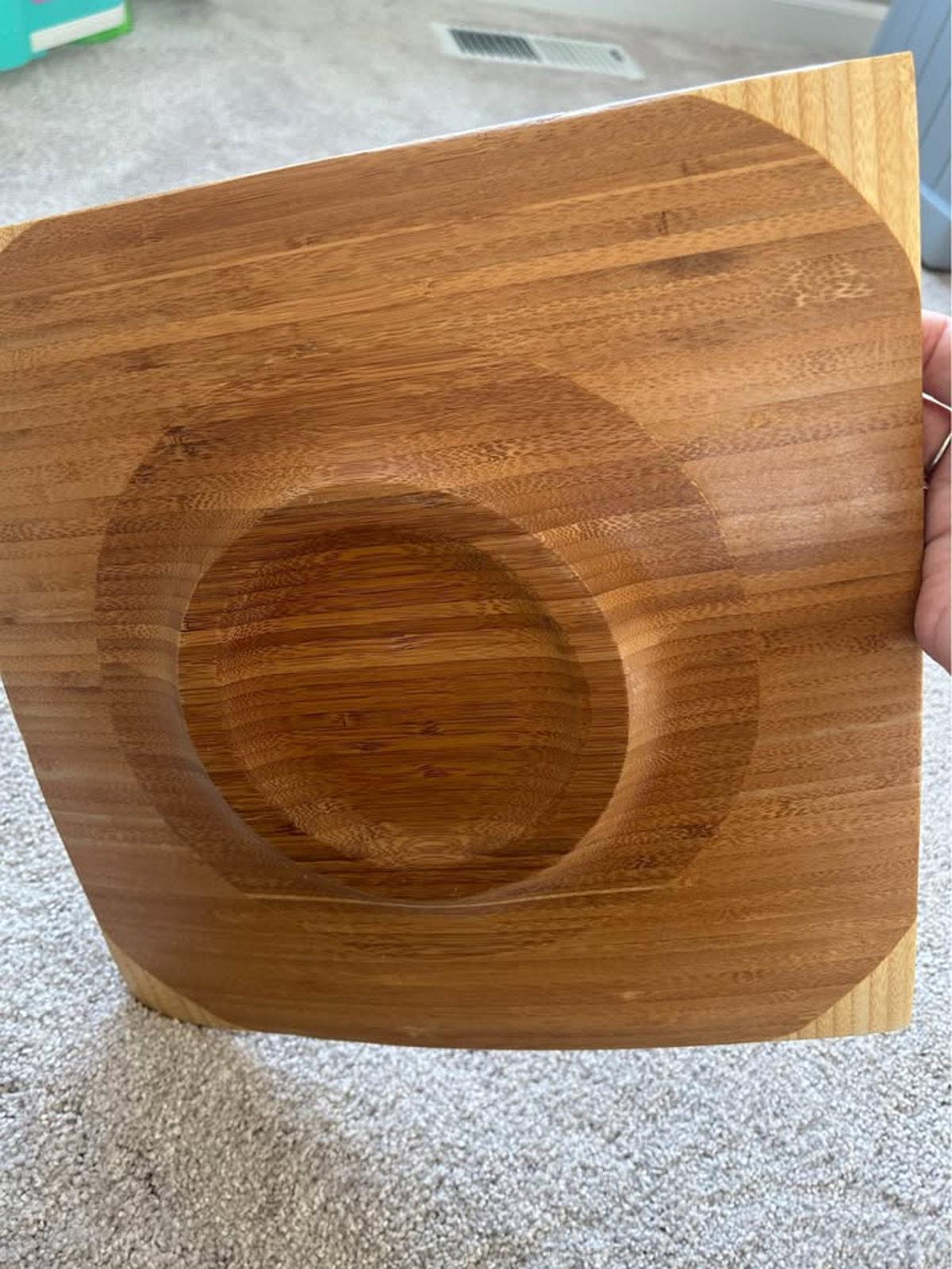 Bamboo Nesting Trays - Wabi Sabi Japandi Table Decor, Set of 3